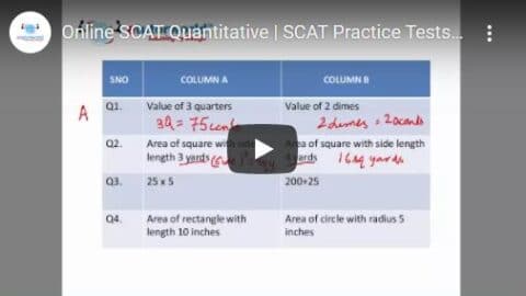 scat sample questions