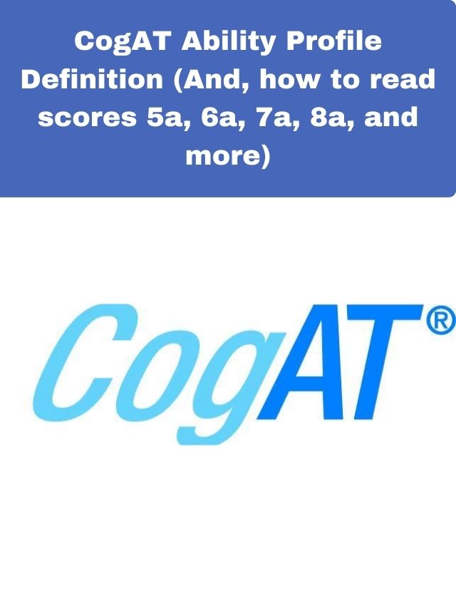 CogAT Ability Profile eTutorWorld