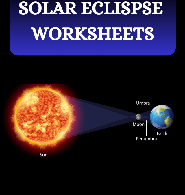 Solar Eclipse Worksheets