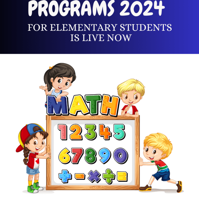 Summer Math Programs for Elementary Students