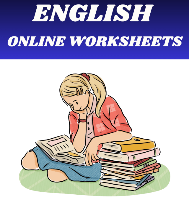 Online 10th Grade English Worksheets
