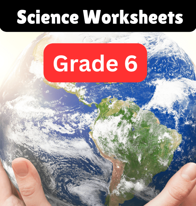 Environmental Issues Grade 6 Science Worksheets