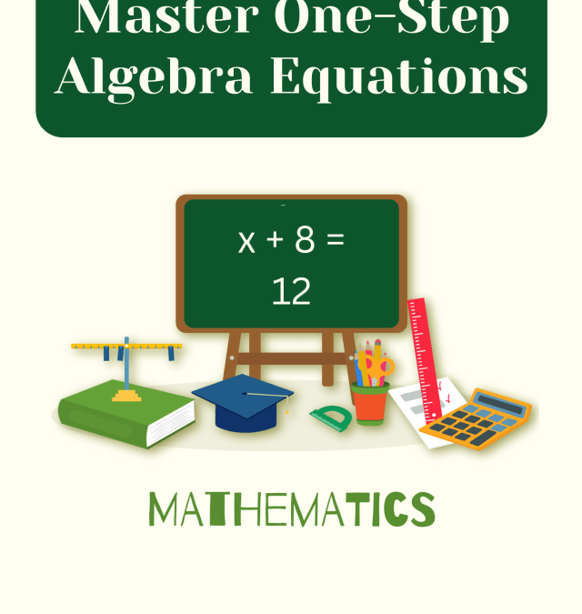 Master One-Step Algebra Equations: A Simple Guide
